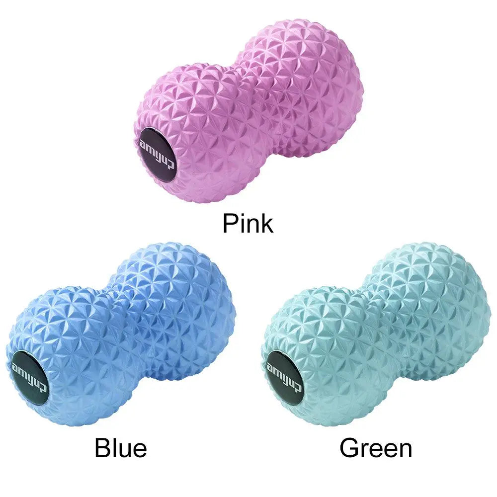 EVA Peanut Massage Ball Double Lacrosse Mobility Therapy Tool