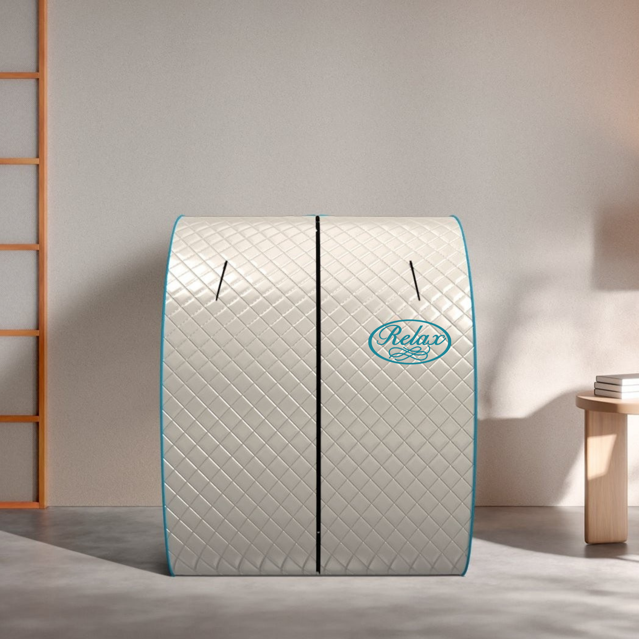 Silver Elite Sauna Compact Home Wellness Relaxation Heat System