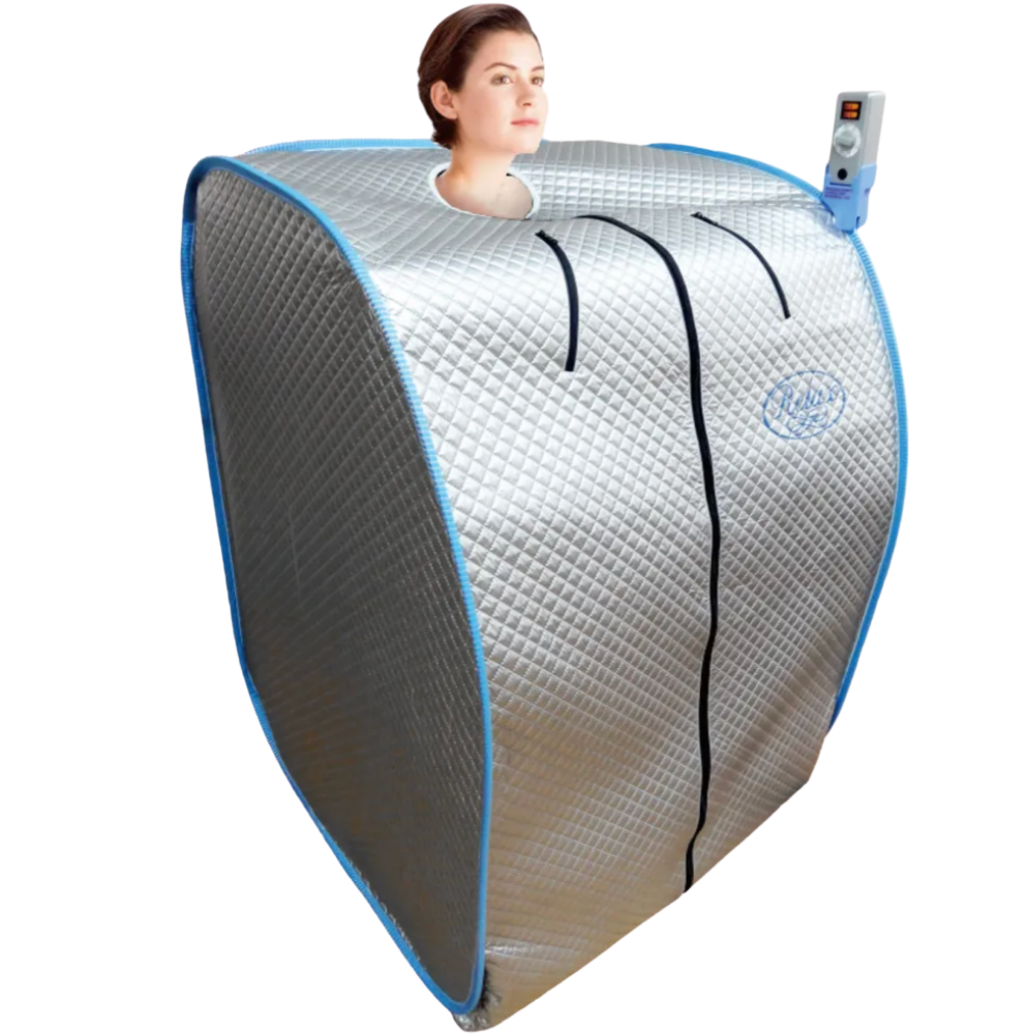 Silver Elite Sauna Compact Home Wellness Relaxation Heat System
