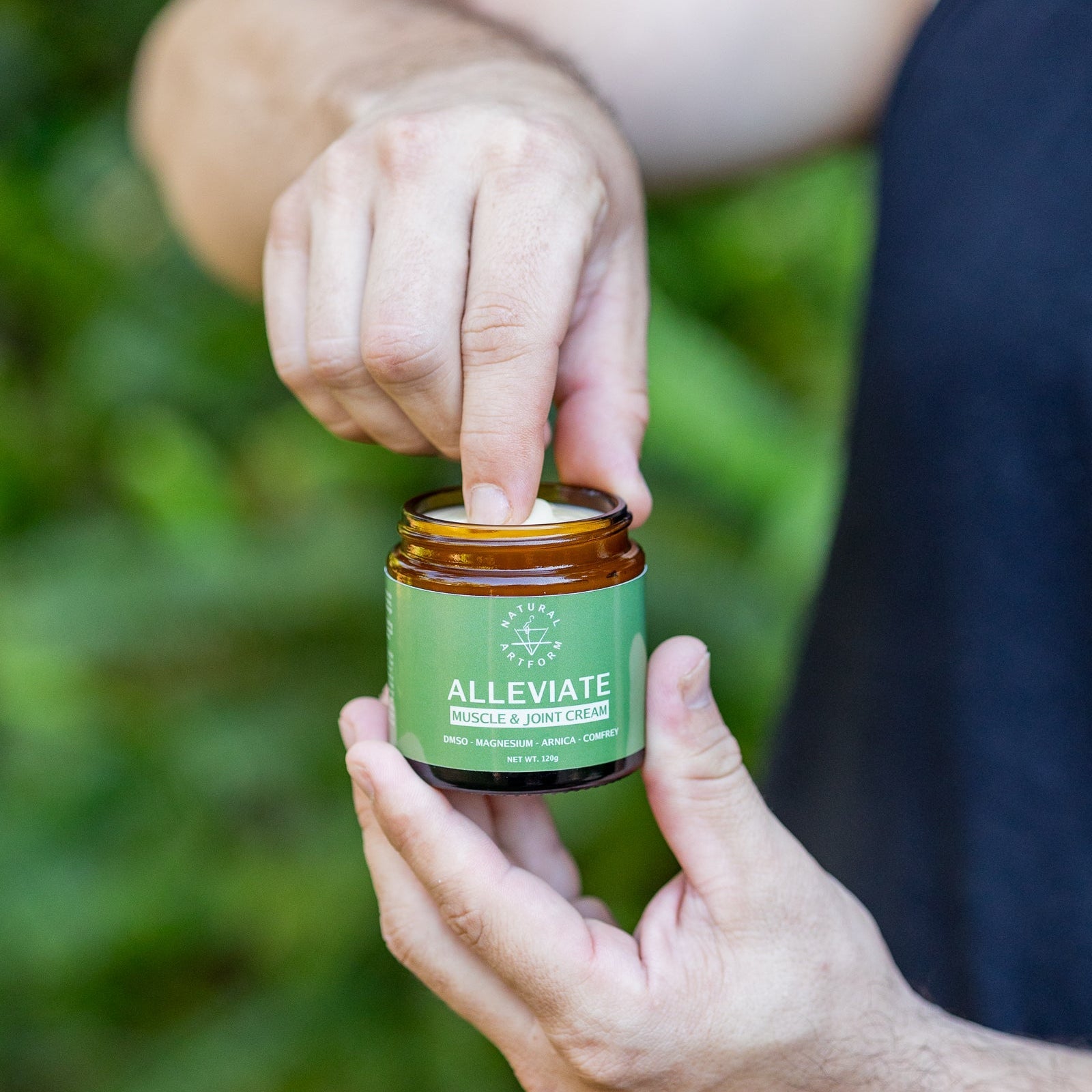 ALLEVIATE | Botanical Massage Balm for Active Bodies | Natural Artform