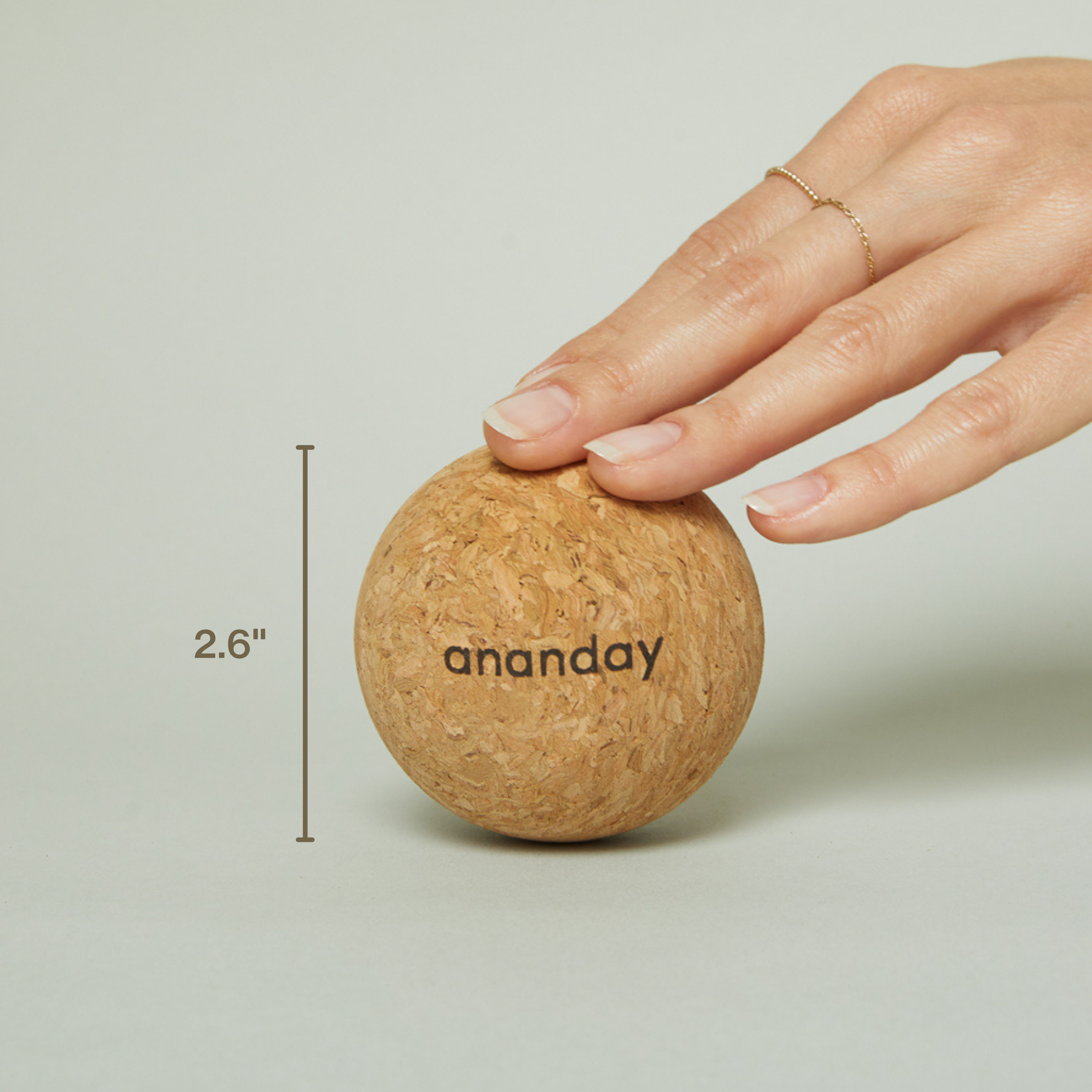 Cork Massage Ball Set for Mobility Fitness Recovery Relaxation