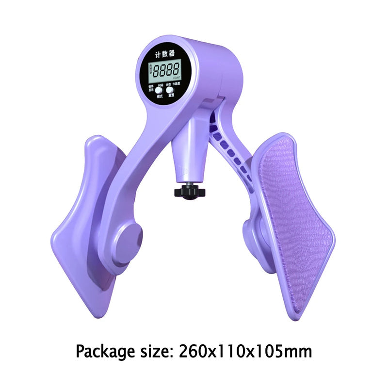 Digital Counter Hip Leg Trainer Adjustable Inner Thigh Exerciser