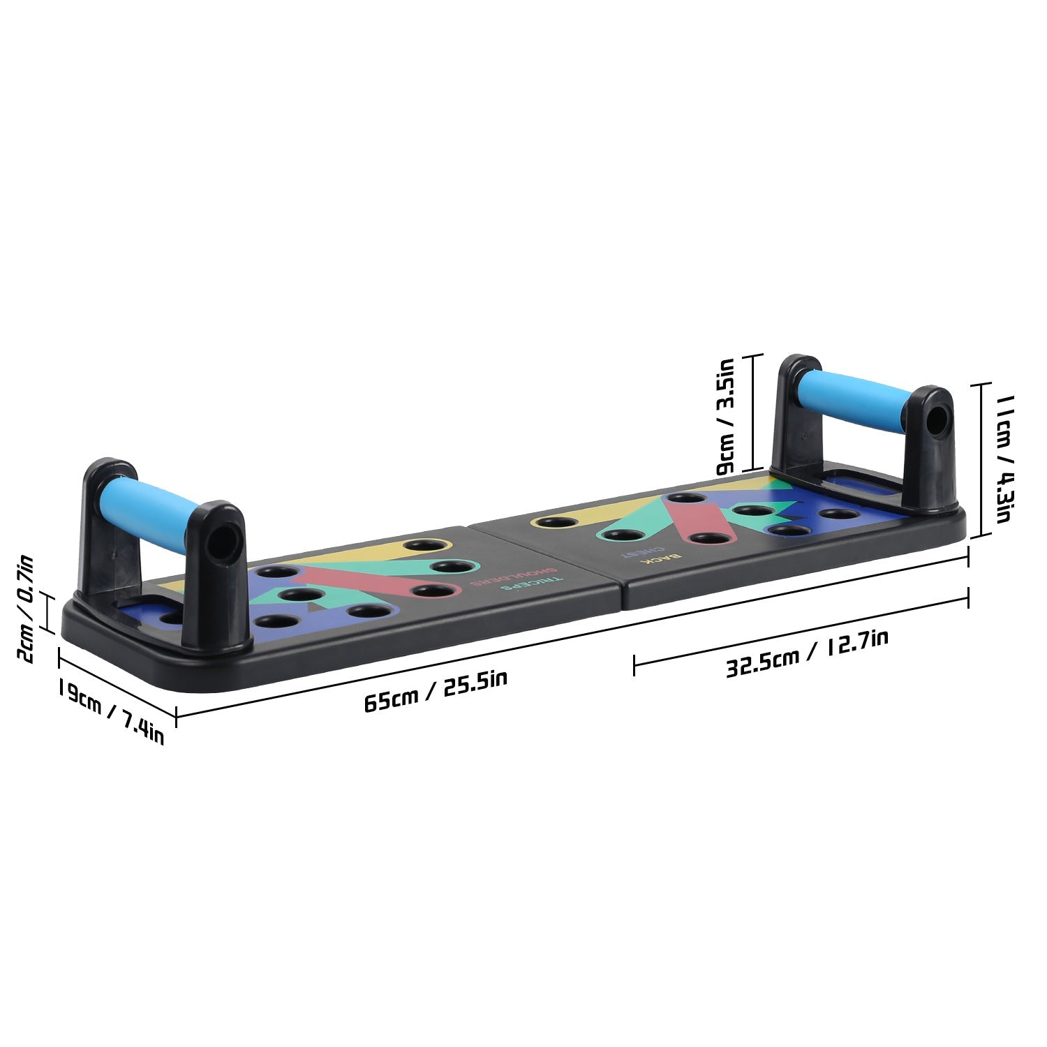 Foldable Multi-Function Push-Up Board Abs Exercise Fitness Equipment