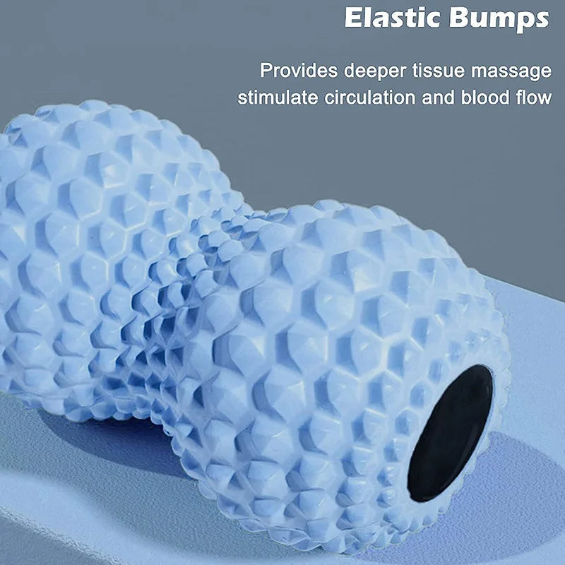 EVA Peanut Massage Ball Double Lacrosse Mobility Therapy Tool