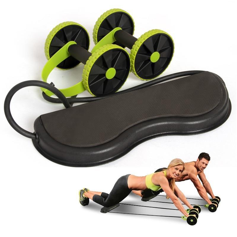 Multi-Functional Roller Wheel Abdominal Arm Waist Leg Exercise Trainer