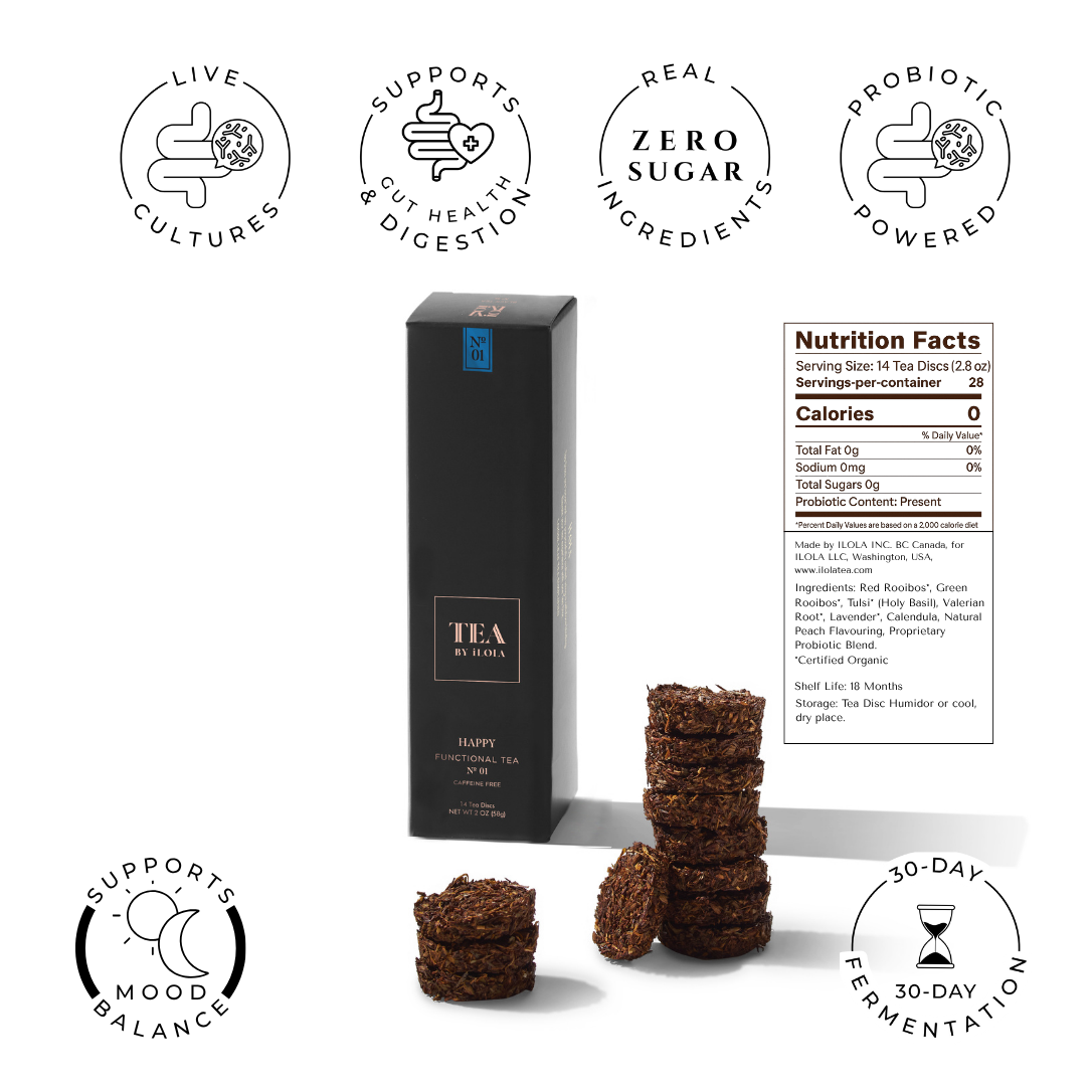 Happy No. 01 Loose Leaf Wellness Tea Herbal Blend