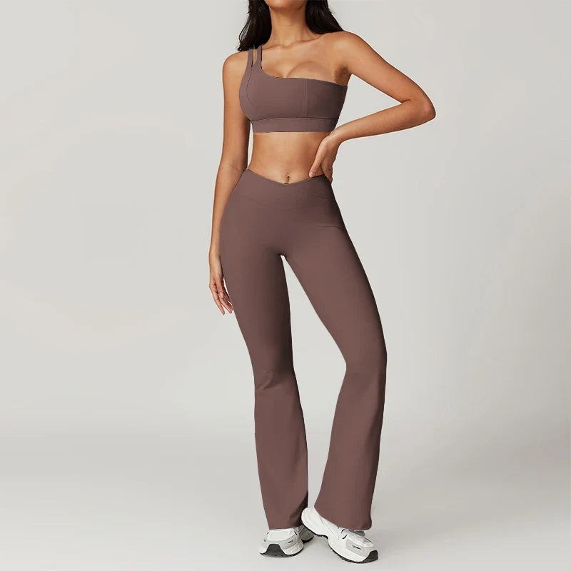 Women’s Scrunch Butt Sports Set Push-Up Workout Activewear