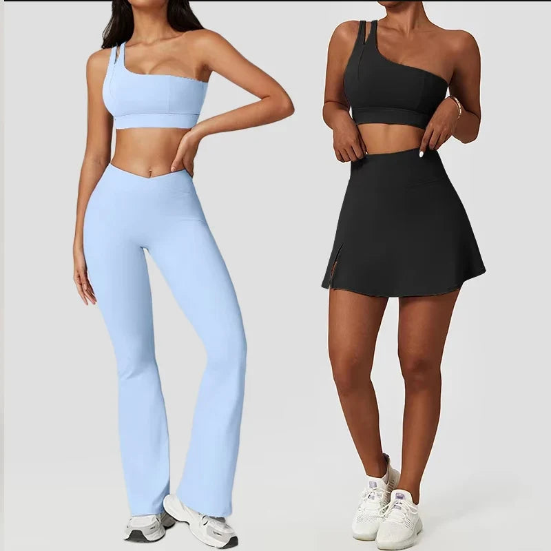 Women’s Scrunch Butt Sports Set Push-Up Workout Activewear