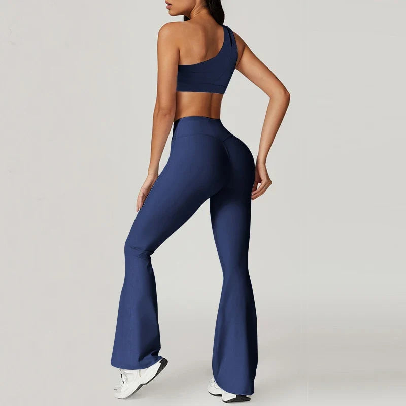Women’s Scrunch Butt Sports Set Push-Up Workout Activewear