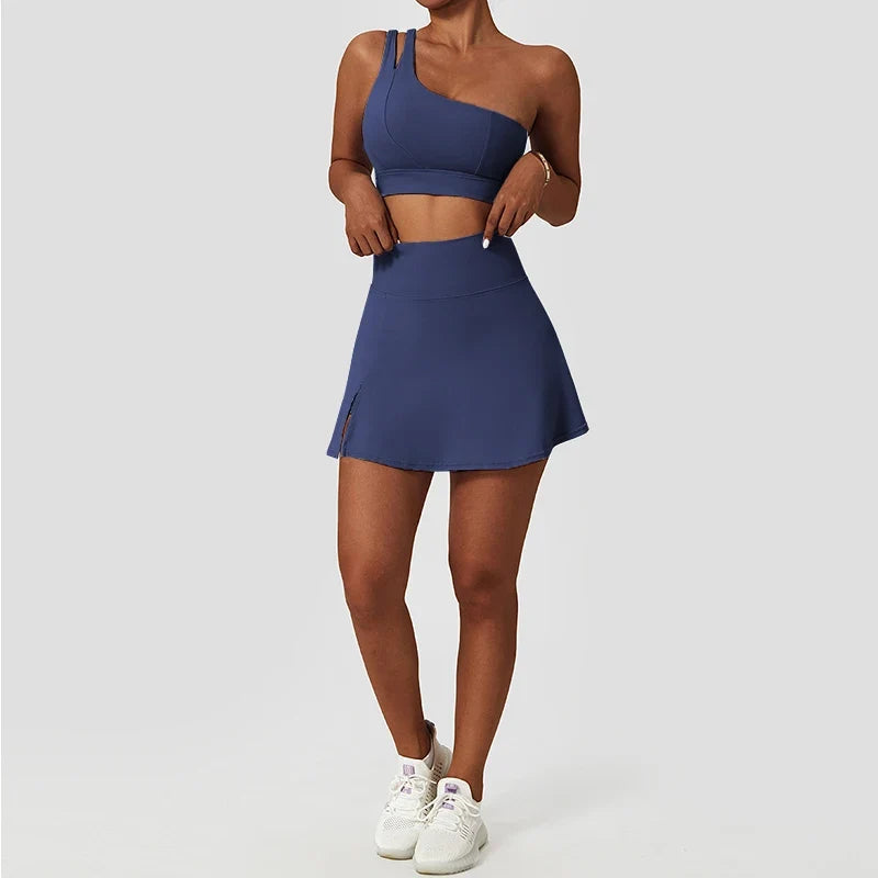 Women’s Scrunch Butt Sports Set Push-Up Workout Activewear