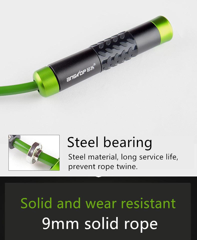 Adjustable Weighted Skipping Rope Heavy Jump Rope with Aluminum Handles