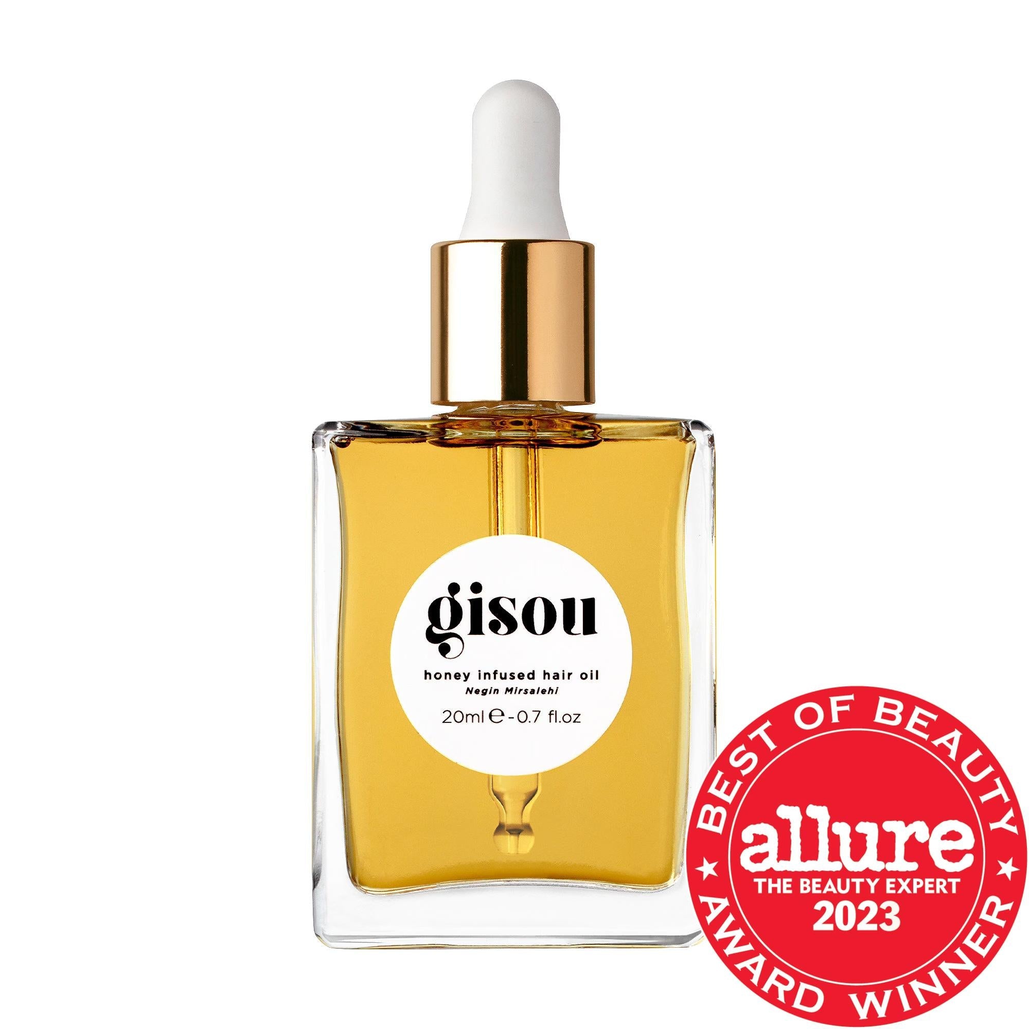 Gisou Mini Honey Infused Hair Oil for Shine Frizz
